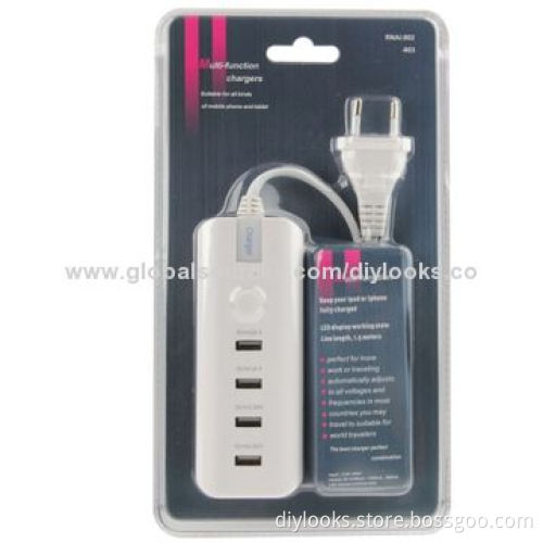 Multifunctional EU Plug USB ChargersNew